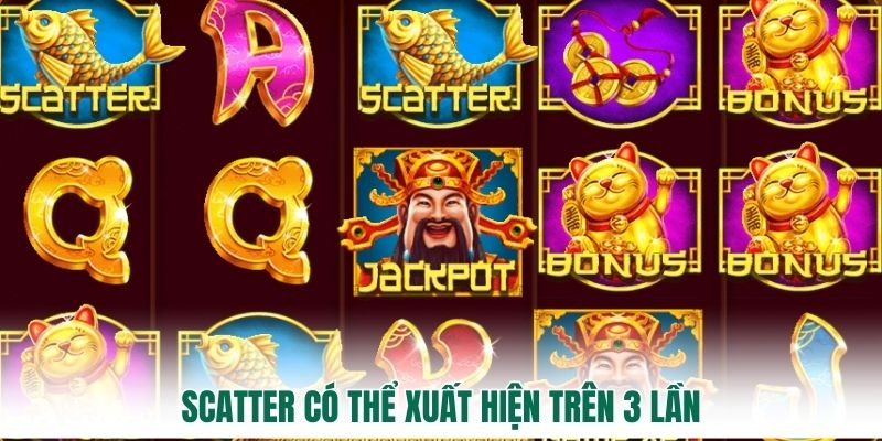 Scatter có thể xuất hiện trên 3 lần