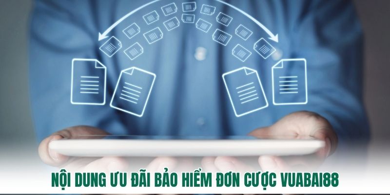 Nội dung ưu đãi bảo hiểm đơn cược Vuabai88