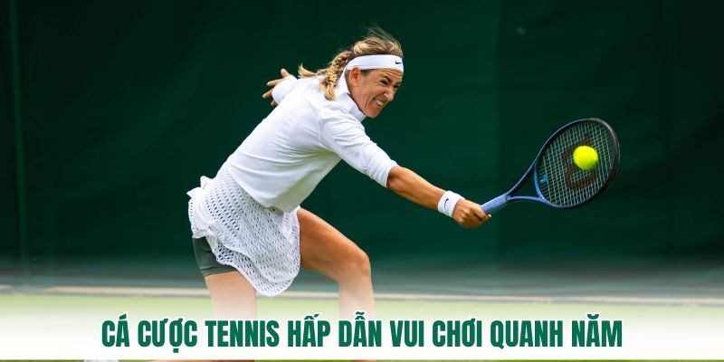 Cá cược tennis hấp dẫn vui chơi quanh năm