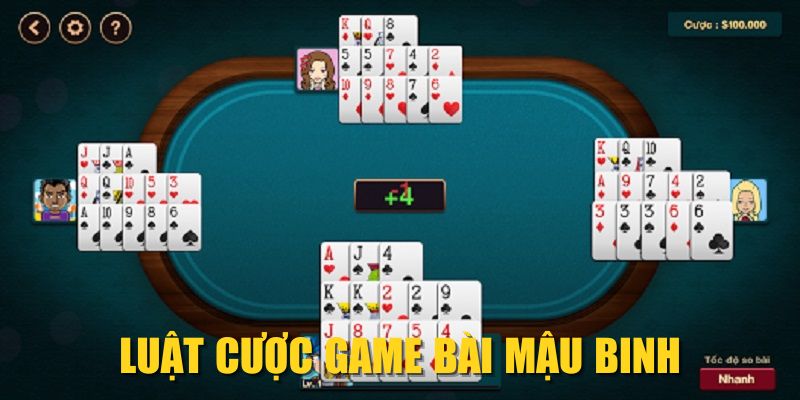 Luật cược game bài Mậu Binh