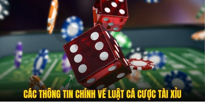 Các thông tin chính về luật cá cược tài xỉu