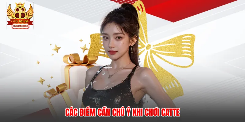 Các điểm cần chú ý khi chơi catte