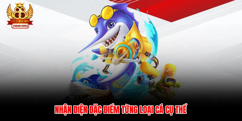 Nhận diện đặc điểm từng loại cá cụ thể