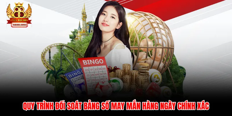 Quy trình đối soát bảng số may mắn hàng ngày chính xác