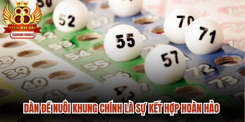 Dàn đề nuôi khung chính là sự kết hợp hoàn hảo giữa tư duy thống kê toán học