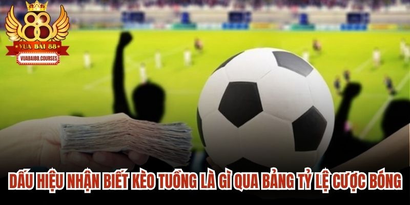 Dấu hiệu nhận biết kèo tuồng là gì qua bảng tỷ lệ cược bóng