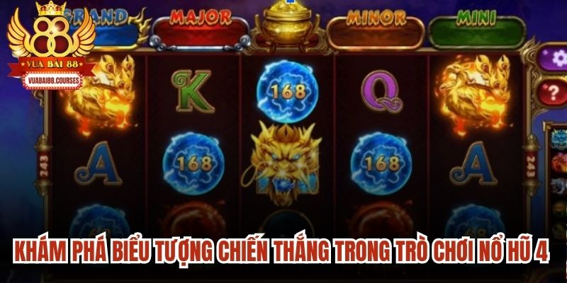 Khám phá các biểu tượng chiến thắng trong trò chơi nổ hũ 4 thần thú